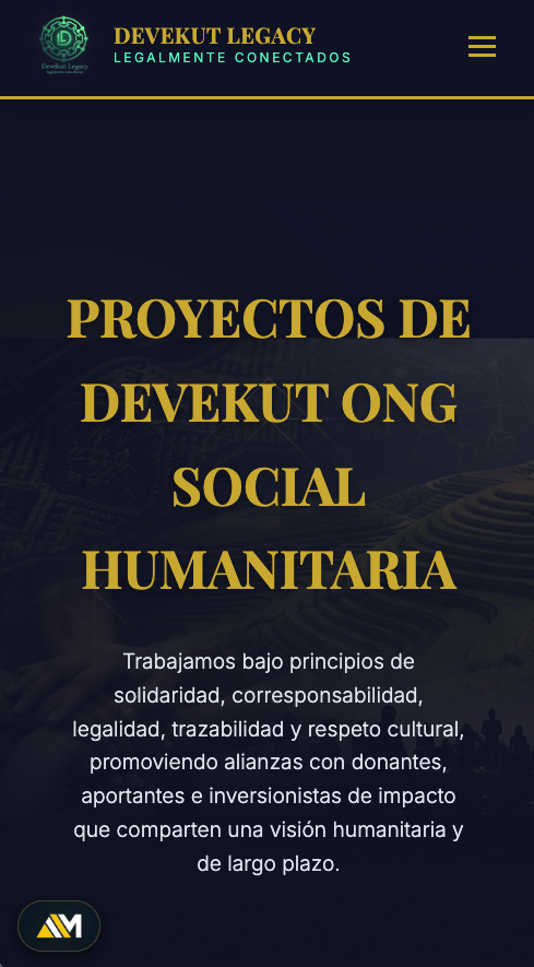 Proyecto Devekut Legacy